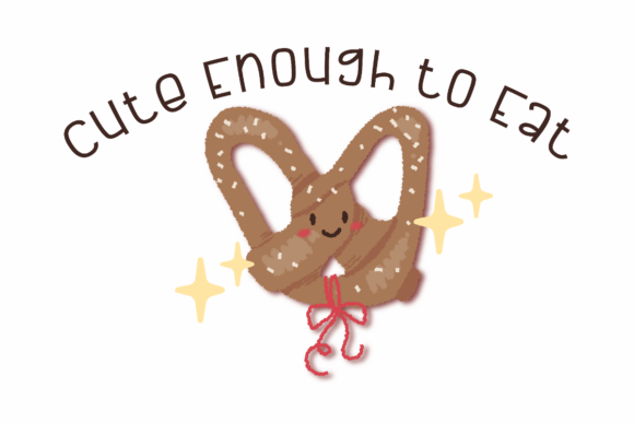 Cute Enough to Eat Graphics for Crafts and Content
