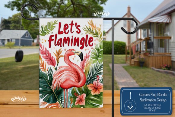 Flamingo Summer Beach Garden Flag Png: A Designer's Real-World Review
