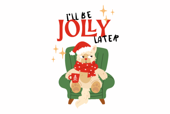 Grumpy Christmas Cat, Be Jolly Later: A Crafts and Graphics Review