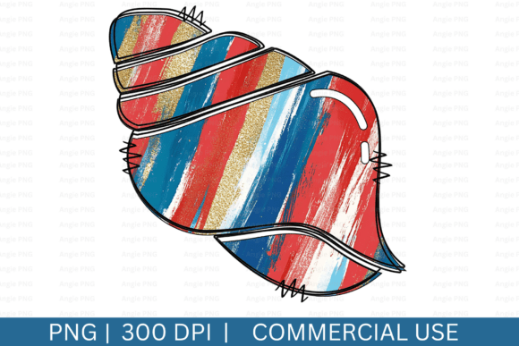Nautical Seashell Clipart Review for Embroidery