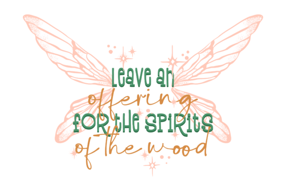 Offering to the Woodland Spirits: Graphics for Crafts & Branding