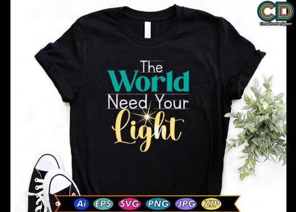 The World Need Your Light: A Designer's Take on This Graphics & Crafts Asset